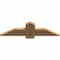 Ekena Millwork Eugene Smooth Timber Gable Bracket, Western Red Cedar, 36"W x 10"H x 1 1/2"D x 5 1/2"F, 7/12 Pitch GBW036X10X0206EUG00SWR - alternate 4